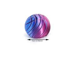 1pc 3D Printed Slime Ball, Colorful Stress Relief Gift, Suitable For Ages 14+, Stress Relief Slime Ball, Laser Gradient, Perfect For Holidays, Valentine's Day, Back To School, Birthday Gifts - Multicolor - View 3