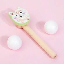 Children's Wooden Suspension Blowing Ball Tool Blowing Music Intelligence Lung Capacity Blowing Training Game Exercising Oral Muscles Sensory Integration Practice Children's Blowing Balance Game Magical Blowing Music Toy Magic Suspension Ball Children's Puzzle Children's Early Development Toys - Multicolor - View 13