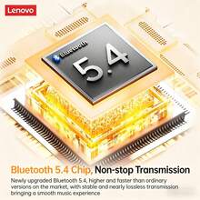 Lenovo EA266 真無線降噪耳機 混合主動降噪 一鍵觸控切換模式 持久續航雙耳使用 高清通話 適用於辦公運動遊戲 月岩白 - 月岩白 - 查看 5