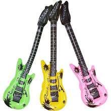 Microfone Inflável de Estrela do Rock - Guitarra Inflável Acessório de Foto, Adequado para Temas de Concerto, Despedidas de Solteiro, Várias Reuniões, Acessórios Infláveis para Festa, Suprimentos para Festa, Ideal para Reuniões em Grupo, Cor Aleatória - Instrumento Musical Inflável, Brinquedo Inusitado, Acessório de Foto para Festa, Adequado para Karaokê e Home KTV, Acessório de Microfone, Perfeito para Festas de Aniversário, Festas de Casamento, Ano Novo, Natal e Despedidas de Solteiro - Multicolorido - Visão 7
