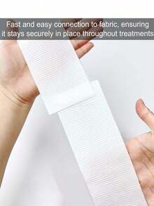 50条一次性SPA面部护理头带，弹性无纺布头带，适用于皮肤护理，柔软发带，易于佩戴，适合女性美容院使用，白色 - 彩色 - 查看 7