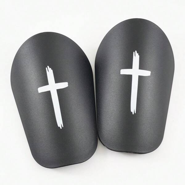 1 Pair Extra Large Size Football Training Shin Guards, Match Training Pads - Reusable, Comfortable Wear, Durable