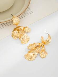 2件套波西米亚风3D几何叶子时尚耳环，优雅奢华，适合派对、日常休闲、婚礼、情侣约会等场合，是女士节日百搭珠宝礼品。 - 耳飾 - 查看 9