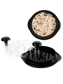 Chicken Shredder Large Chicken Breast Shredder Tool Twist ,Visible Meat Shredder Machine, Anti-Slip Strip, Ergonomic Handle, Suitable For Beef Chicken