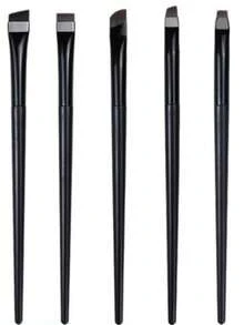 7pcs Eye Makeup Brush Set, Including Angled Eyeliner Brush, Pointed Eyeliner Brush And Eyebrow Brush, Ideal For Creating Captivating Eye Makeup, Suitable For Eyebrows, Eyeliner And Eyeshadow. - Black - View 15