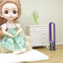 1:12 Dollhouse Miniature Realistic Bladeless Fan Model, Micro Simulation Air Circulation Electric Fan, Miniature Bladeless Fan Prop, Micro Simulation Electric Fan, Miniature Toy, Micro Scene Model Photography Prop - Multicolor - View 4