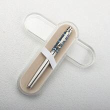 1pc Classic Metal Ball-Point Pen, 0.7mm Tip, Elegant Office & School Supplies Stationery Ballpoint Pen - 3010P - View 29