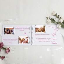 1 Cuốn Album Lưu Niệm 60 Trang (30 Tờ), Album Lưu Niệm Giấy Kraft Dùng Làm Sổ Lưu Niệm Đám Cưới và Kỷ Niệm, Album Lưu Niệm Gia Đình Tự Làm - Dùng Để Tự Làm Giấy Thủ Công, Quà Giáng Sinh (Màu Đen) - Màu trắng - Bộ nhỏ - Đóng hộp - Xem 6