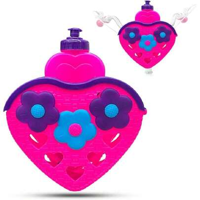 Canastilla con Botella para Bicicleta Infantil Niña R12-r16 Rosa,39944102