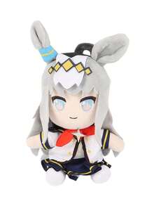 26厘米/10.23英寸 赛马娘 - Pretty Derby Oguri 帽子毛绒玩具 兔耳朵 名人玩偶 毛绒玩具 装饰创意礼物 儿童生日派对 家居 女孩房间装饰 游戏收藏 - 淺灰色 - 查看 6