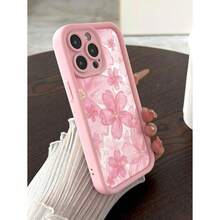 Phone Case: Layered Floral High Shockproof Anti-Drop For Phone Case 17/17 Pro/17 Pro Max/16/16 Pro/16 Pro Max/15/15 Pro/15 Pro Max/14/14 Pro/14 Pro Max/13/13 Pro/13 Pro Max/12/12 Pro/12 Pro Max/11/11 Pro/11 Pro Max A03S A04 A12 A13 A15 A21S A24 A25 A32 A33 A34 A35 A50 A51 A52 A53 A54 A55 A71 S20/FE S21/FE/PLUS/ULTRA S22/PLUS/ULTRA S23/FE/PLUS/ULTRA S24/FE/PLUS/ULTRA Soft Silicone Vibe, Hardcore Drop Defense. - 1pc - 查看 1