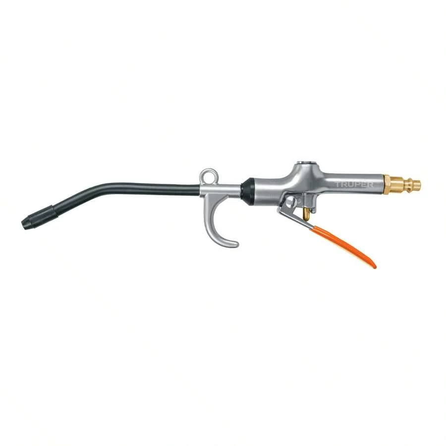 KIT 2 PZ-Pistola metálica para sopletear con gancho, TRUPER - Plateado - Ver 1