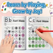 字母寻宝练习册——根据图片提示寻找、匹配和圈出字母 - 字母練習 - 查看 3