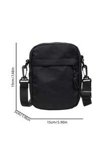 Cartoon Embroidered Backpack, Large Capacity Nylon Student Bookbag, Adjustable Shoulder Straps, Multi-Compartment Zipper Design, Lightweight & Foldable, Classic Cartoon Pattern, Durable & Practical, Suitable For School, Commute, Travel , Valentines Gifts - Multicolor - View 6