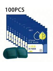10/20/30/50pcs Lutein Steam Eye Mask, Hot Compress Eye Mask, Relieve Eye Fatigue, Improve Sleep Quality, Sleep Mask, Easy To Fall Asleep (Fragrance-Free) - Multicolor - View 10