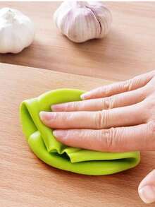 1pc Silicone Garlic Peeler, Suitable For Kitchen Garlic Peeling Tool. Can Quickly Peel And Easy To Clean. - Multicolor - View 2