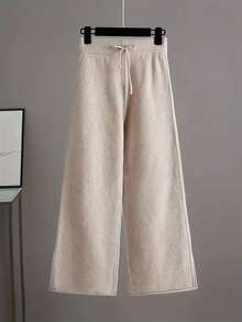 Women's Winter Clothing Of Women's Winter Clothing Women's Winter Fashion Women's Winter Promotion Of Women's Winter Clothing Matching Knit Set   Relaxed-Fit Sweater With Ribbed Details  Wide-Leg Pants With Drawstring Waist  Versatile Color Options  Ideal For Casual Wear  Basic Tee High-Waisted Jeans Simple Wide Leg Pants Slim Skinny Pants Casual Dress Crew Neck Hoodie Straight Leg Casual Pants Versatile Button-Down Shirt Solid Color Base Layer Top Loose Straight Skirt Classic Black Skinny Pants Simple Maxi Skirt Casual Sweatpants Slim Pencil Pants Versatile Midi Skirt Basic Button-Down Shirt High-Waisted Wide Leg Skirt Solid Color Casual Pants Simple Overall Dress Straight Leg Cigarette Pants - Màu be - Xem 2