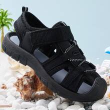 1 双男女通用夏季沙滩/水凉鞋 - 黑色 - 查看 14