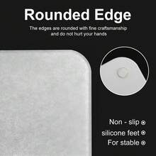 Gothic Glass Mouse Pad-Dark Anime Girl With Red Eyes Hard Mousepad For Gaming, Fluid Control, Durable 3mm Thickness-Anti-Scratch Nano Coating, Crystal Glass With Precision And Speed, Zero Frictio - Gb035 - View 8