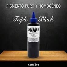 DYNAMIC COLOR CO DYNAMIC color Tinta Profesional Para Tatuar Dynamic Triple Black 8oz - Azul - Ver 5