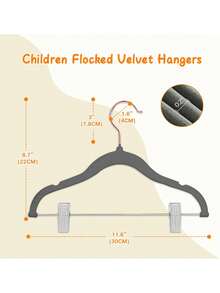Hangers, 14 Pack Pants Hangers With Clips, Non-Slip Clothes Hangers, Heavy-Duty  Hangers For Shirts, Pants, Skirts, Dresses, Jackets, Coat Gray (Rose Gold Hook),39830293 - 咖啡棕 - 查看 2