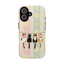 Funda de Teléfono con Gatos Colgantes, Funda de Teléfono de Gato Lindo, Juguetona, Colorida y Perfecta para Amantes de Gatos, regalo, funda protectora para 17/16/15/14/13/12/11 - #3 - Ver 8