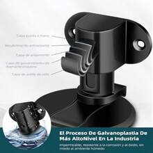 2 Pcs Tope de  o Topes para  Sin drar Tope de  o de Piso Silencioso Door Stop de ura Ajustable para el ogar la Oficina el Dormito Marrón Rojizo - MarrónRojo - Ver 6