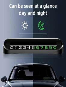 Phone Number Parking Plate Stop Sign Auto For Mercedes Benz AMG W204 W205 W203 W211 W201 W210 W108 W124 W190 W202 W212