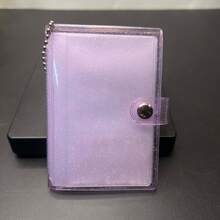 1 件/2 件迷你亮白色相册钥匙扣，16 容量 1 英寸口袋插入式 ID 相册，简约优雅的学生便携式相册 - 無色 - 查看 31