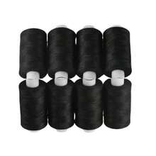 2/4/8pcs Black & White Durable Sewing Thread Set Sturdy High-Yield Thread With Strong Tensile Strength Ideal For Sewers, Crafters & Home Menders – Perfect For Sewing, Embroidery & Clothing Repairs - Multicolor - View 10
