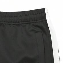 ADIDAS Taekwondo Sports Ankle Cuff Pants, Straight Leg Loose Fit Taekwondo Training Trousers, Versatile Casual Sweatpants - Black - View 5