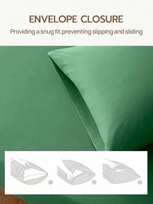 2/3pcs Solid Color Fitted Sheet, 9.85inch/25cm Deep Pocket Mattress Protector, Mattress Cover For Bed, Soft And Breathable, For All Size Bed -Twin, Full, King, Queen Size Sheet, Machine Washable, Oeko-Tex Certified, Deep Mint Green - Deep Mint - View 7