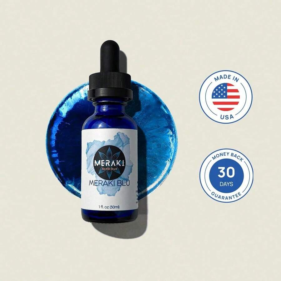 Bestseller!Minimal-Meraki Blu USP Grade Methylene Blue 150mg.Supplement Vitamin,Free Shipping. - Mua 3 - Xem 1