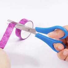 4 piezas Tijeras de  para Niños de Acero Inoxidable Pequeñas, con Mango Ergonómico, para Oficina y Escuela,  al por Mayor Directa de Fábrica Foska - Multicolor - Ver 3