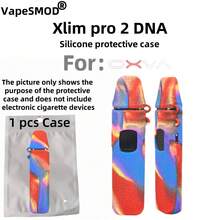 VapeSMOD 适用于 OXVA Xlim Pro 2 DNA 的液态硅胶保护套，柔软亲肤，防滑防摔防碰撞，适合节日/庆典赠送朋友
