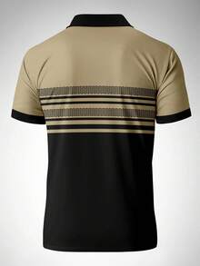 男士商务休闲短袖Polo衫 - 彩色 - 查看 3