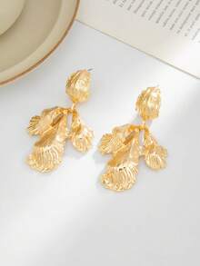 2件套波西米亚风3D几何叶子时尚耳环，优雅奢华，适合派对、日常休闲、婚礼、情侣约会等场合，是女士节日百搭珠宝礼品。 - 耳飾 - 查看 7