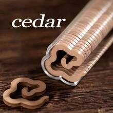 1盒，42片不粘吉祥云香粉，木质，每片燃烧约30分钟，罐装香片，持久去除室内异味，多种香味可选，适合作为生日、毕业礼物等。