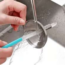 多功能清洁刷，吸管刷，奶瓶刷，不锈钢吸管清洁器，婴儿奶瓶清洁器（颜色随机）