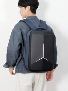 Unisex Large Capacity Backpack For Students And Commuters - A - View 3
