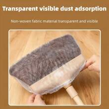 100pcs/Pack Disposable Broom Covers, Essential For Home Dust Removal. Static Electricity Attracts Hair And Dust, Making Cleaning Easier. - Multicolor - View 7