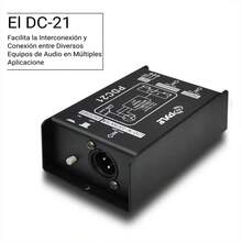 Caja Directa De Audio Inyección Pdc21 - Negro - Ver 2