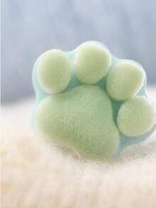 1pc Cat Claw Nail Brush, Dust Removal Brush, Manicure Tool, Suitable For Female Nail Technicians, Nail Salons, Valentine's Day Gift - Multicolor - View 5