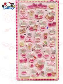 1pc Cartoon Music Anime Sticker, DIY Sticker, Waterproof Phone Sticker, Creative Sticker For Party, Handmade Phone Decoration Sticker, Gift. Some Styles May Have Color Variations And Will Be Sent Randomly. - Multicolor - View 20