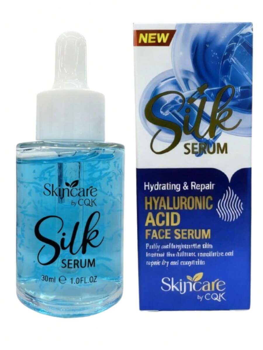 Sérum de Ácido Hialurónico SILK Aclara las líneas de expresión Ilumina el tono de la piel 1 frasco/30ml Para una hidratación profunda y una revitalización de la piel Reduce los poros Mejora la aspereza de la piel.Navidad, Regalo de Navidad, Invierno, Día de Acción de Gracias, Decoración Navideña, Maquillaje, Fiesta, Playa, Viajes, Ropa de Vacaciones, Rosa, Ofertas, Camping, Exterior, Regalo. - Hyaluronic Acid - Ver 1