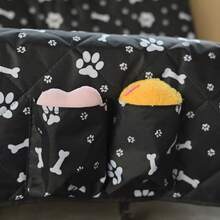 Car Rear Seat Pet Mat, Dirt-Resistant, Wear-Resistant With Storage Pocket, Car Seat Cover - Multicolor - View 8