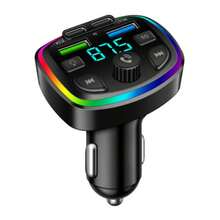 Nuokaiqi 2025 New Lossless Sound Quality Wireless Car MP3 Player FM Transmitter Dual USB Fast Charge Dual PD Type-C USB One-Click Hands-Free Call Car Audio Receiver BT5.0 - BT Car Charger - View 13
