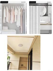 Förlängbar gardinstång i rostfritt stål, duschdraperistäng, gardinstång, upphängningsstång för garderob, förlängbar stång, torkstång för tvätt, upphängningsstång, konsol, förvaringsstång för köksredskap, gardinstång, justerbar längd, duschdraperistäng, justerbar torkställning i rostfritt stål, förlängbar handduksstång för badrum, torkställning, upphängningsstång för garderob