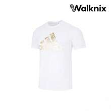 Adidas Large Logo Print Casual Crew Neck Short Sleeve T-Shirt White Tops Men - 彩色 - 查看 1