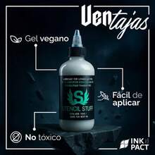DYNAMIC COLOR CO DYNAMIC Professional Tattoo Ink Dynamic Triple Black 8oz, Stencil Gel For Tattoos 4oz, Stencil Stuff Tattoo - Two-Tone - View 7